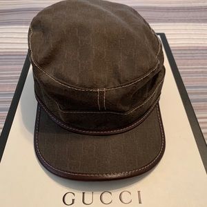 Brown Gucci Hat